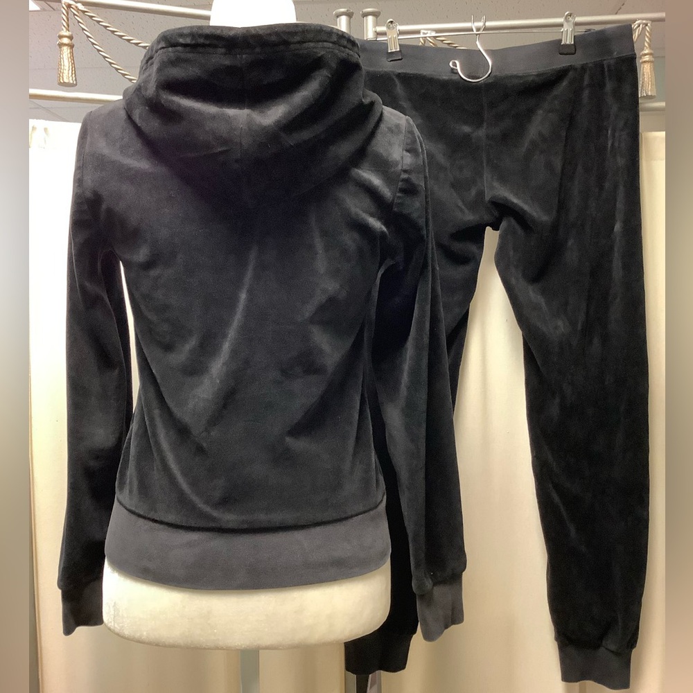 Juicy Couture Velour Jogger Pants 32 x 28” S Hoodie XS Tracksuit